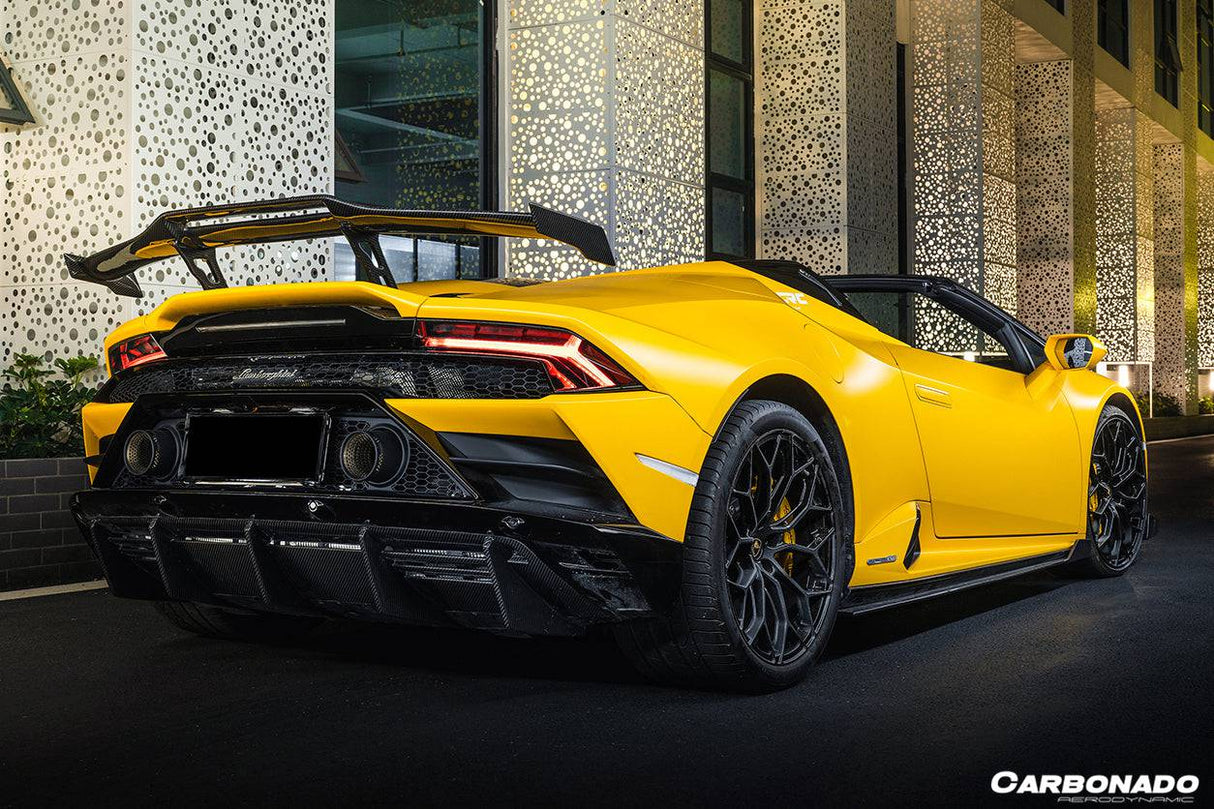2020-2023 Lamborghini Huracan EVO OD Style DryCarbon Fiber Side Skirts