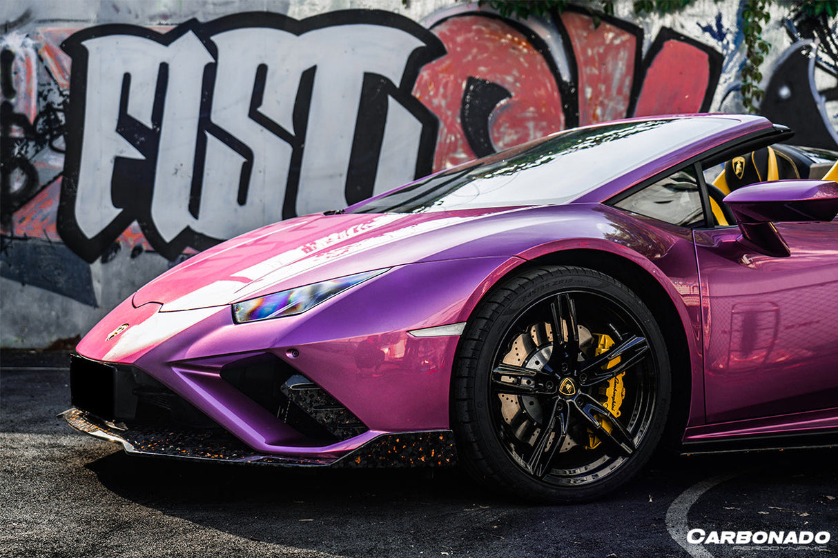 2019-2023 Lamborghini Huracan EVO RWD OD Style Carbon Fiber Front Lip