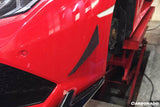 2015-2020 Lamborghini Huracan LP610 RZS Style Carbon Fiber Front Bumper Canard
