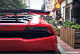 2015-2025 Lamborghini Huracan LP610  LP580  Evo  Tecnica RZS Style Carbon Fiber Trunk Spoiler Wing