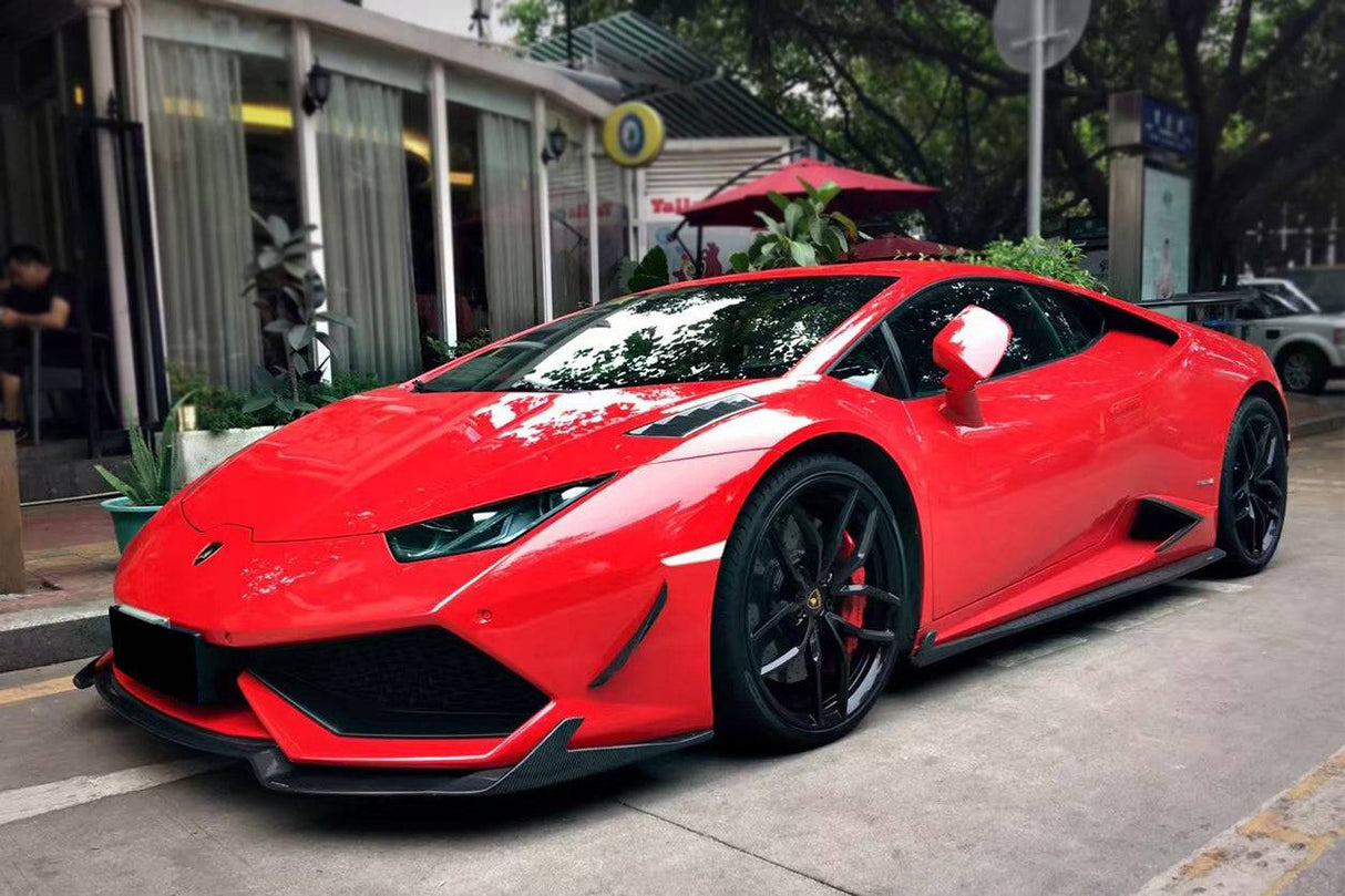 2015-2019 Lamborghini Huracan LP610  LP580 RZS Style Carbon Fiber Side Skirts