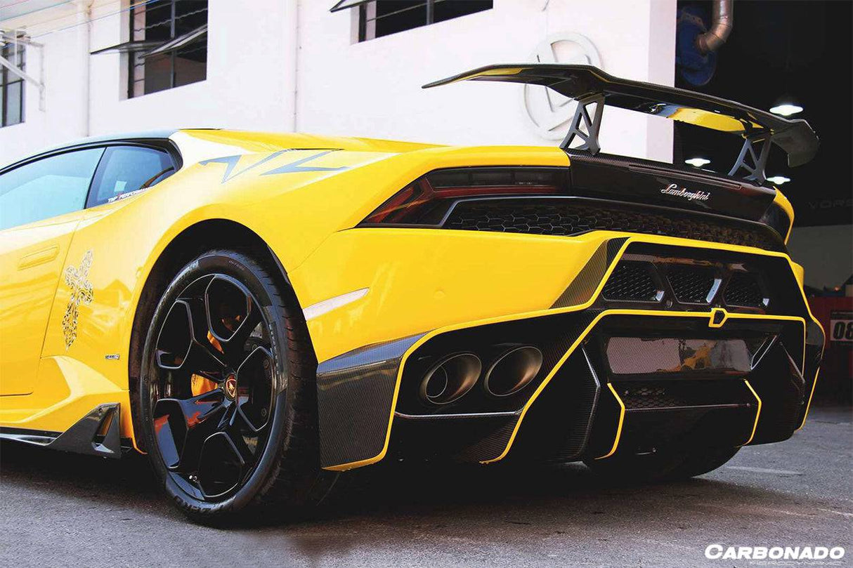 2015-2020 Lamborghini Huracan LP610 Carbon Rear Bumper Grille