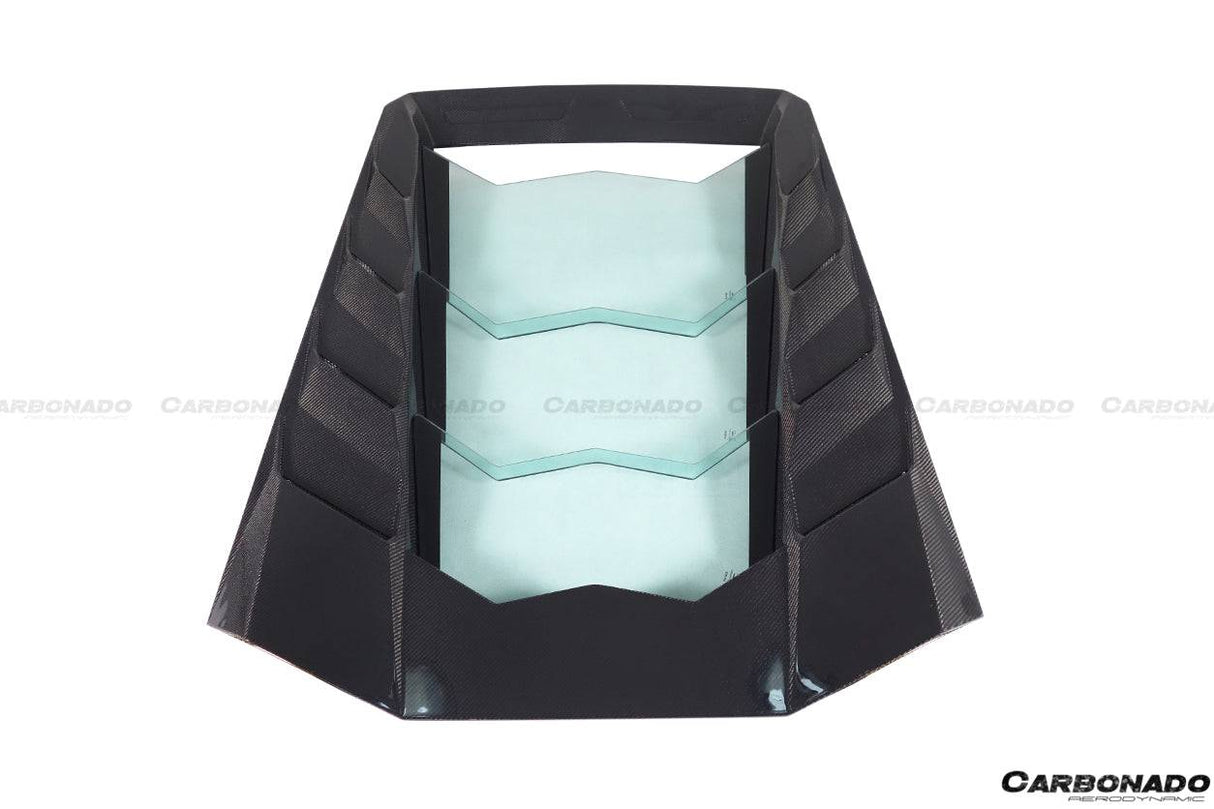 2015-2020 Lamborghini Huracan LP610 LP580 MSY Style Carbon Fiber Rear Engine Hood