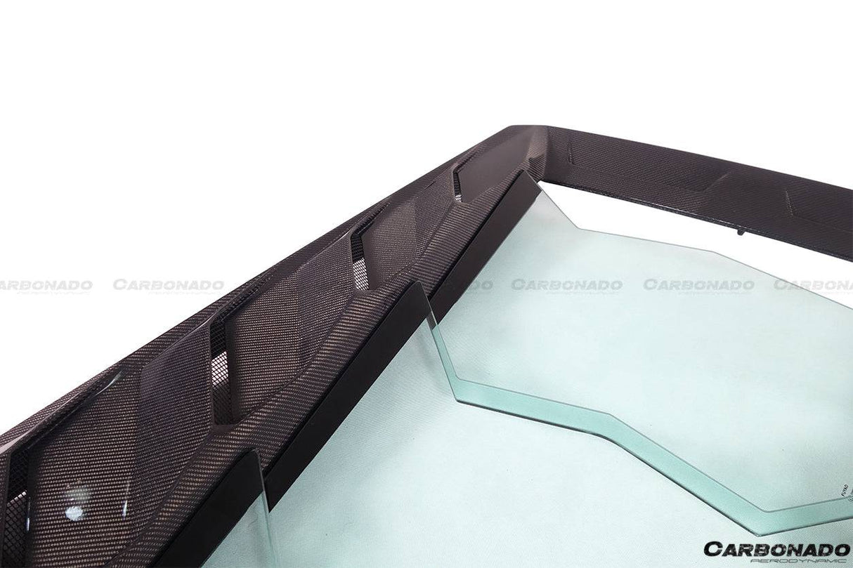 2015-2020 Lamborghini Huracan LP610 LP580 MSY Style Carbon Fiber Rear Engine Hood