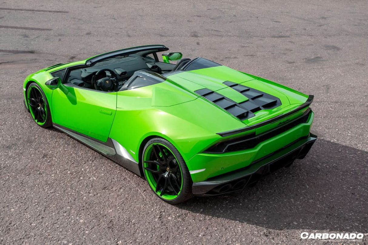 2015-2020 Lamborghini Huracan LP610  LP580 VT Style Carbon Fiber Trunk Spoiler