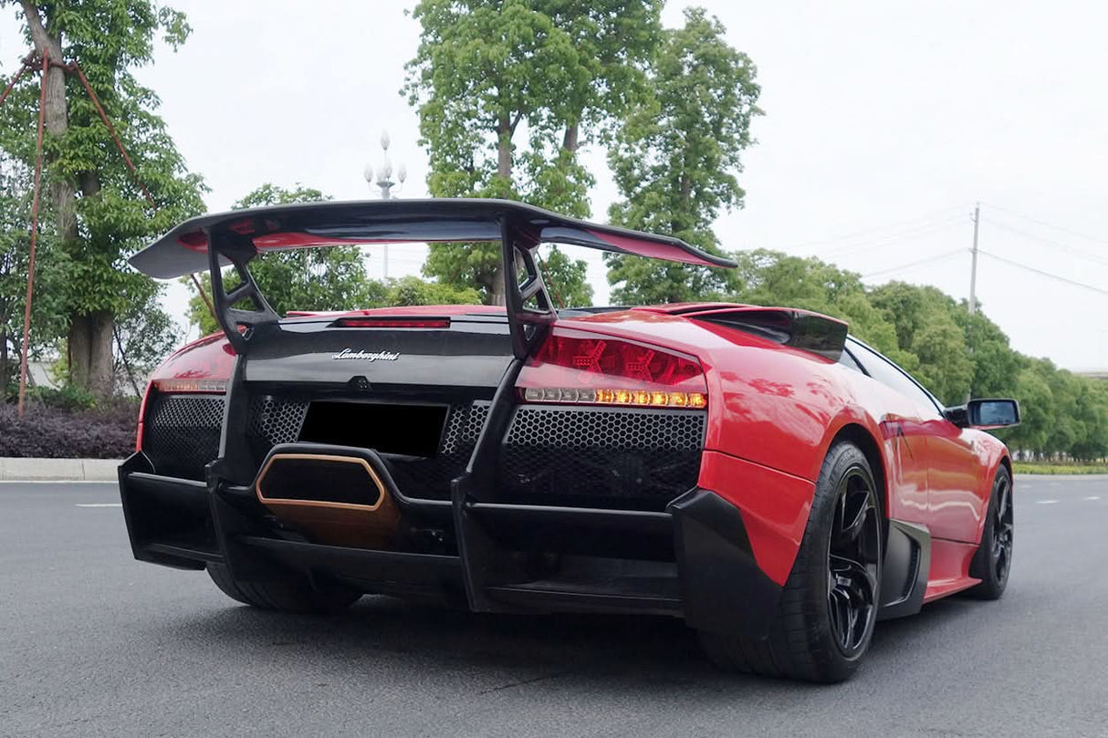 2001-2010 Lamborghini Murcielago SV Style Rear Bumper & Wing
