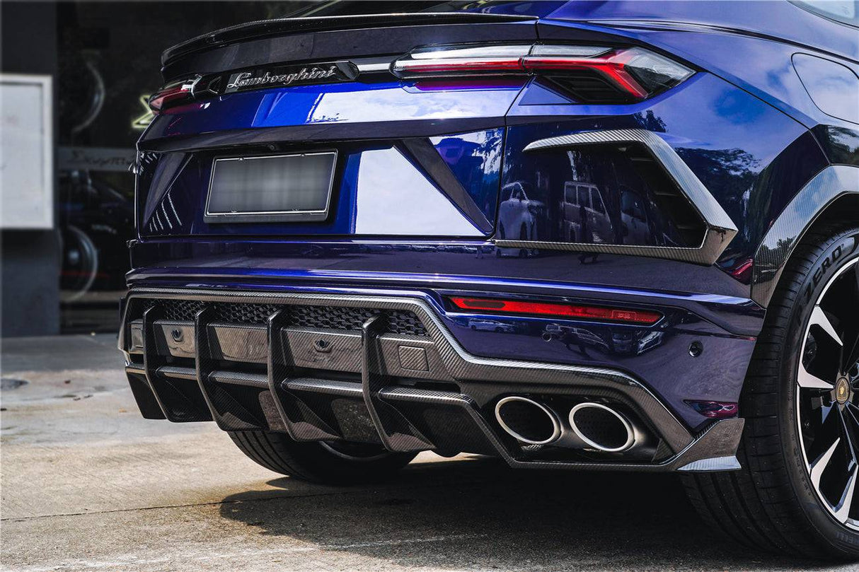 2018-2022 Lamborghini URUS TC Style Dry Carbon Fiber Rear Diffuser