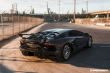 2011-2021 Lamborghini Aventador LP700 LP740 LP750 Coupe Roadster SVJ Style Part DRY Carbon Fiber Engine Hood And Wing