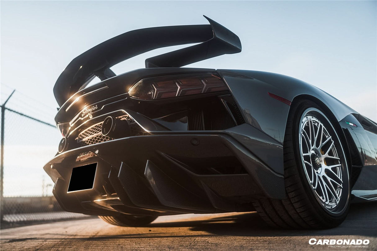 2011-2021 Lamborghini Aventador LP700 LP740 LP750 Coupe Roadster SVJ Style Part DRY Carbon Fiber Aero Full Kit