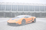 2004-2014 Lamborghini Gallardo BKSS Style Side Skirts Caps Cover