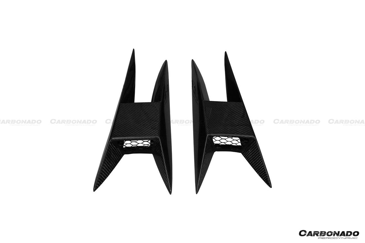 2004-2014 Lamborghini Gallardo BKSS Style Side Skirts Caps Cover