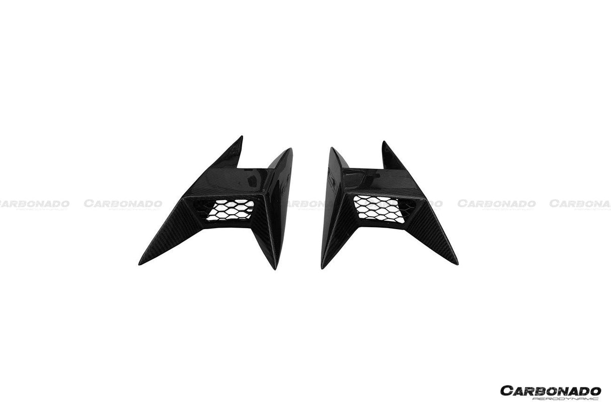 2004-2014 Lamborghini Gallardo BKSS Style Side Skirts Caps Cover