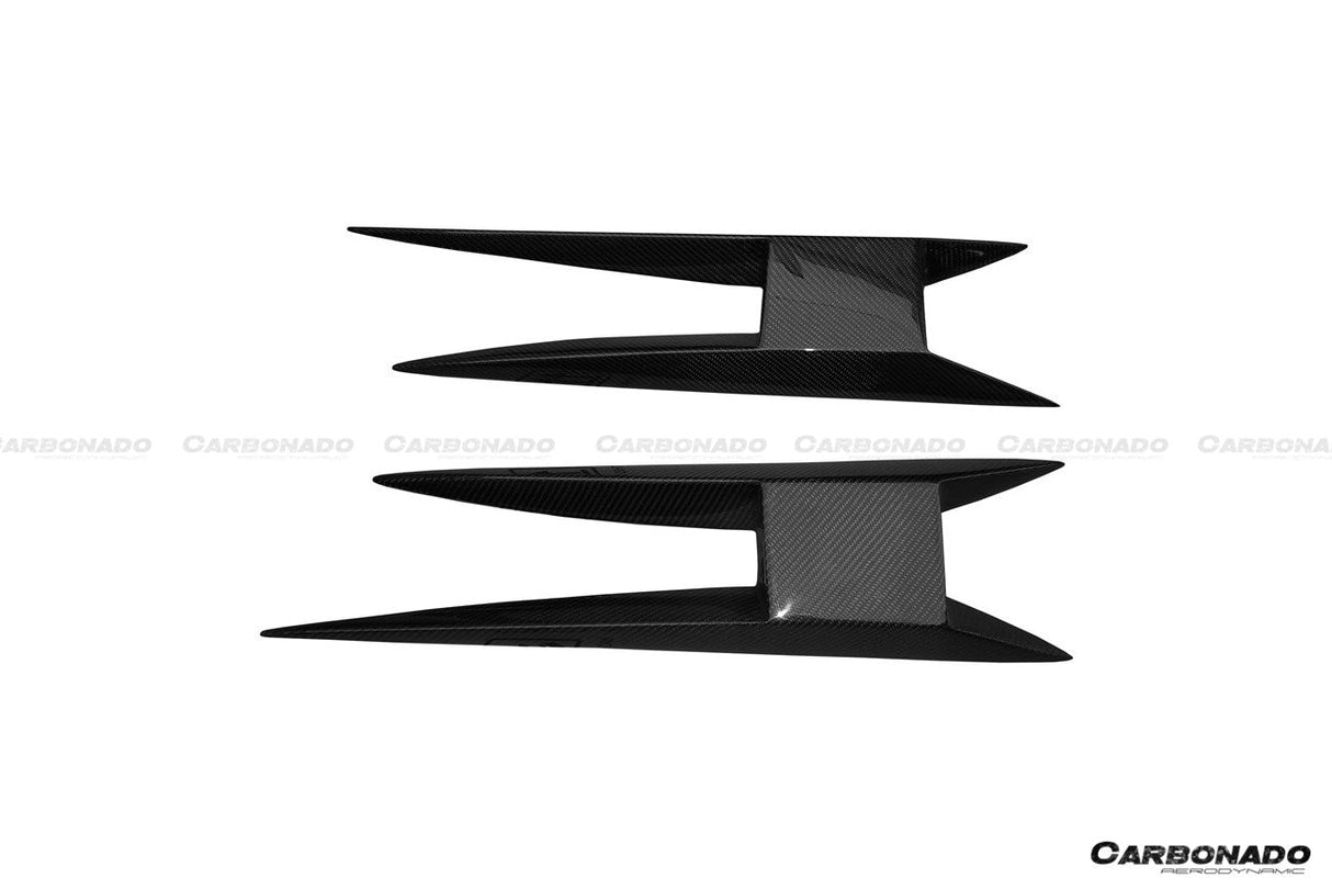 2004-2014 Lamborghini Gallardo BKSS Style Side Skirts Caps Cover