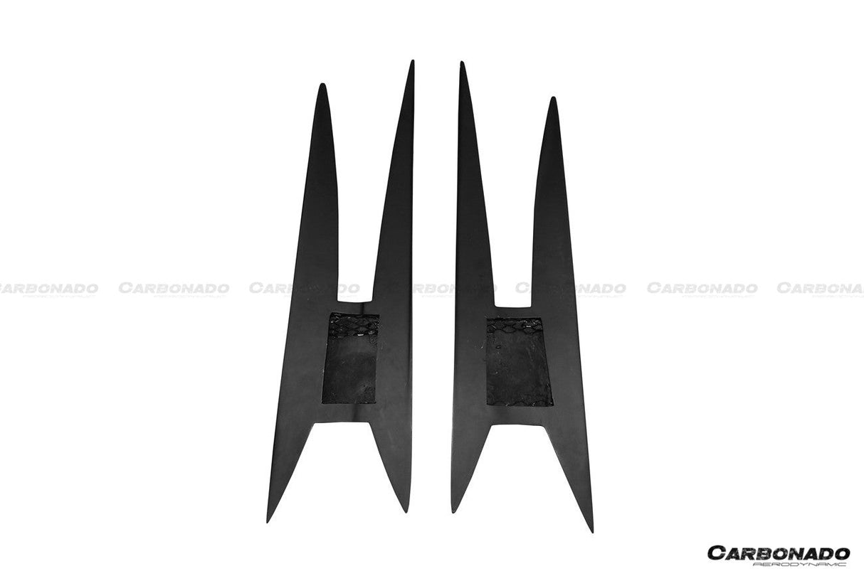 2004-2014 Lamborghini Gallardo BKSS Style Side Skirts Caps Cover