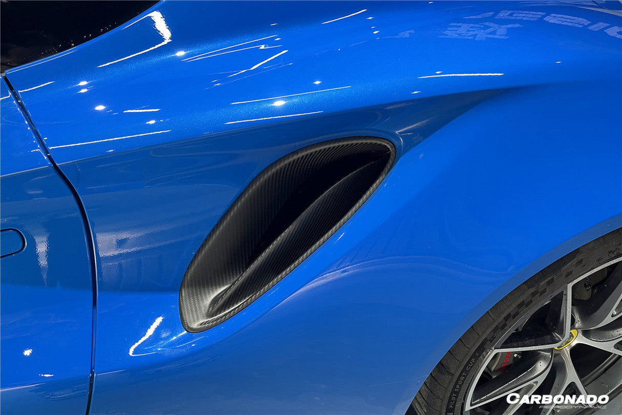 2021-2024 Lotus Emira OD Style Dry Carbon Fiber Quarter Panel Side Scoop