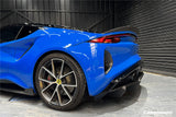 2021-2024 Lotus Emira OD Style Dry Carbon Fiber Rear Bumper Vents