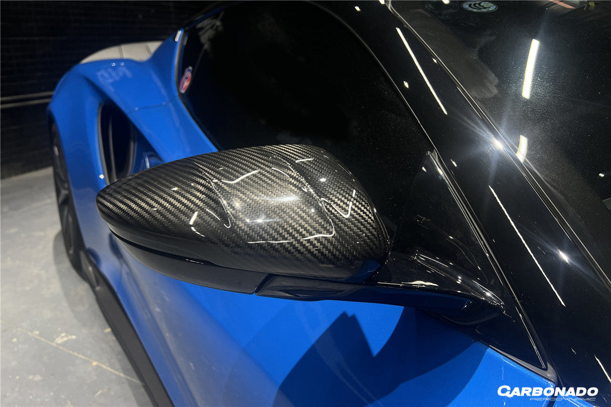 2021-2024 Lotus Emira OD Style Dry Carbon Fiber Mirror Housing Replacement
