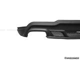 2014-2017 Maserati Ghibli S Q4 M157 W Style Rear Lip Diffuser with Exhaust Tips