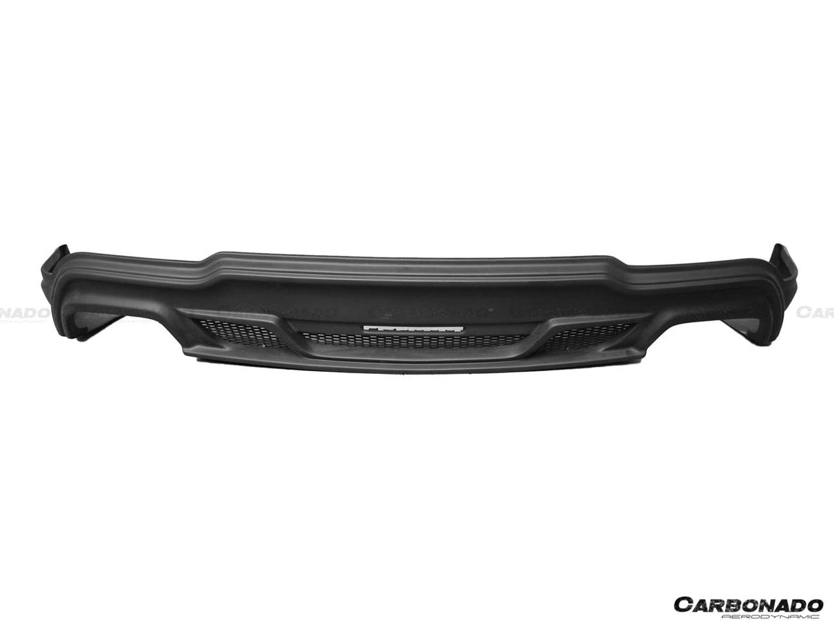 2014-2017 Maserati Ghibli S Q4 M157 W Style Rear Lip Diffuser with Exhaust Tips