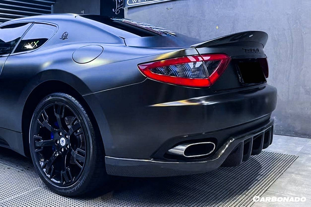2012-2022 Maserati GranTurismo Sport  MC 4.7L Style Carbon Fiber Trunk Spoiler