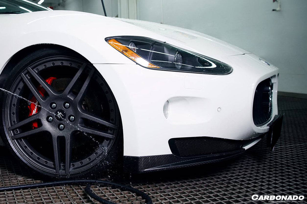 2007-2011 Maserati Gran Turismo  ran Turismo S Carbon Fiber Front Lip Splitter