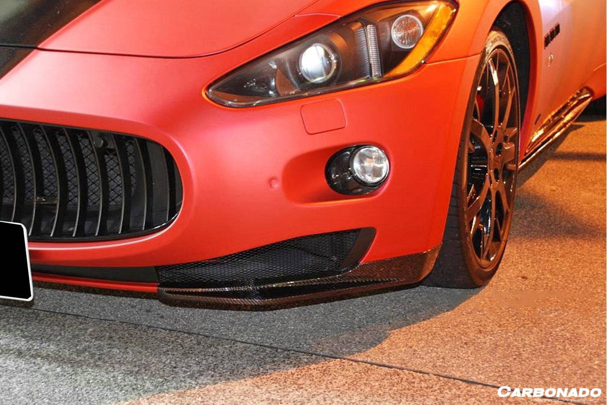 2007-2011 Maserati Gran Turismo  ran Turismo S Carbon Fiber Front Lip Splitter