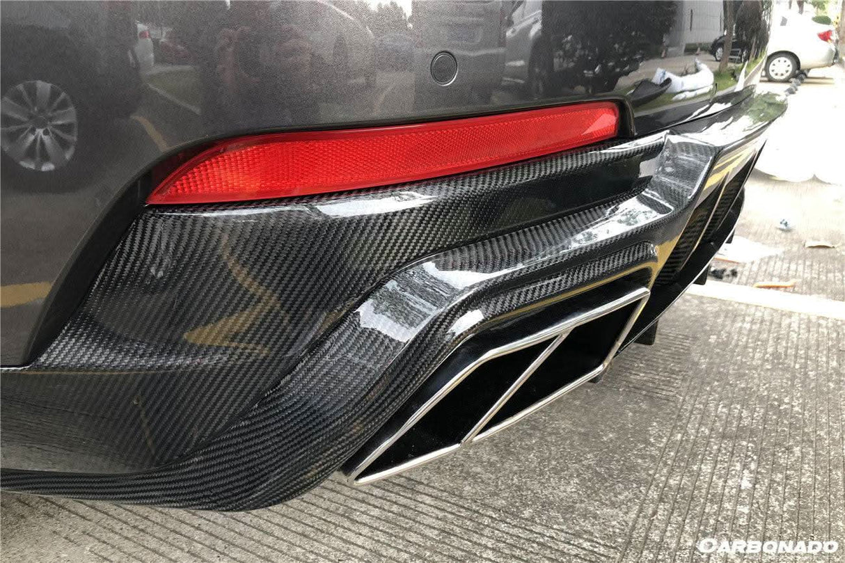 2017-2023 Maserati Levante Modena GT OD Style Rear Diffuser Lip   NO Exhaust Tips