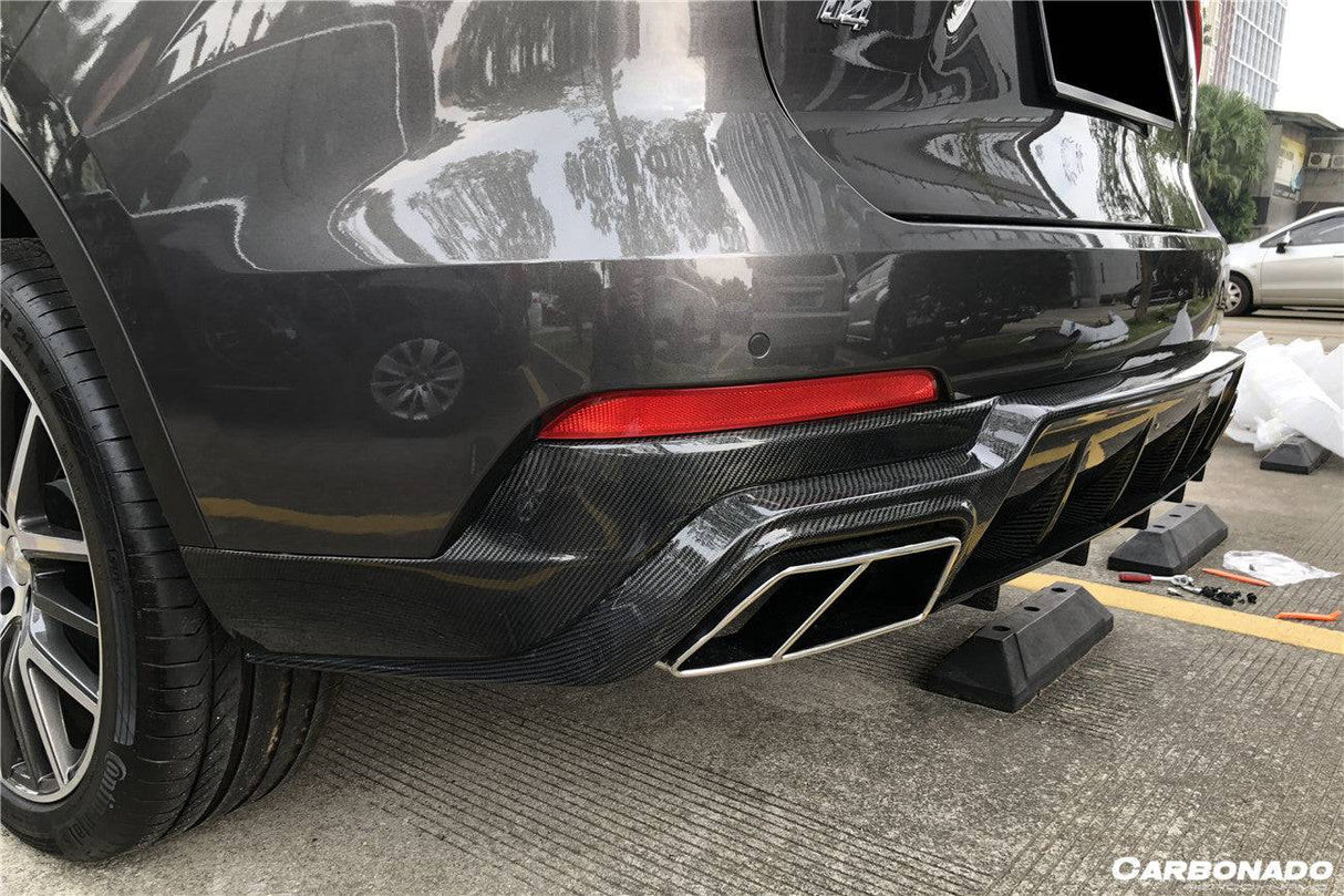 2017-2023 Maserati Levante Modena GT OD Style Rear Diffuser Lip   NO Exhaust Tips