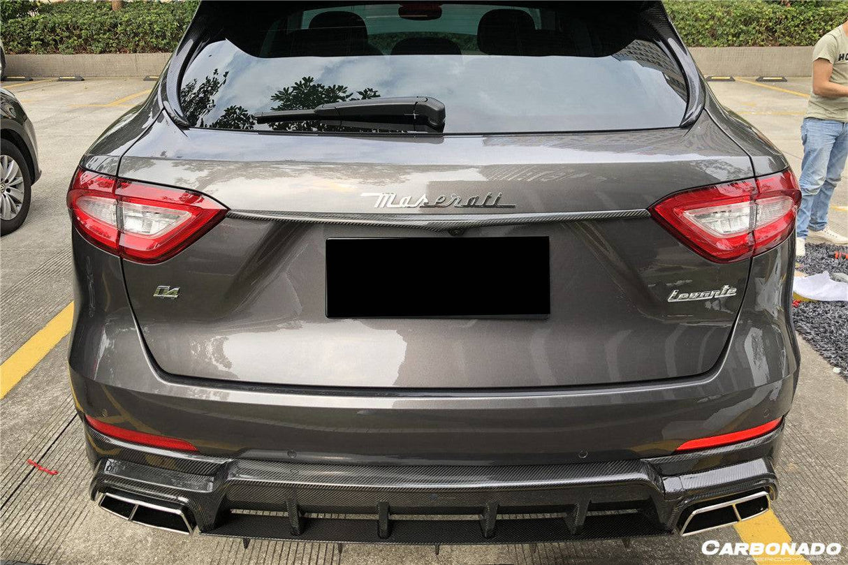 2017-2023 Maserati Levante Modena GT OD Style Rear Diffuser Lip   NO Exhaust Tips