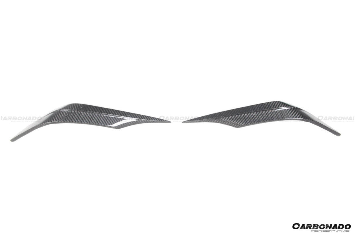 2020-2025 Maserati MC20 NVT Style Dry Carbon Fiber Front Lip Splitter
