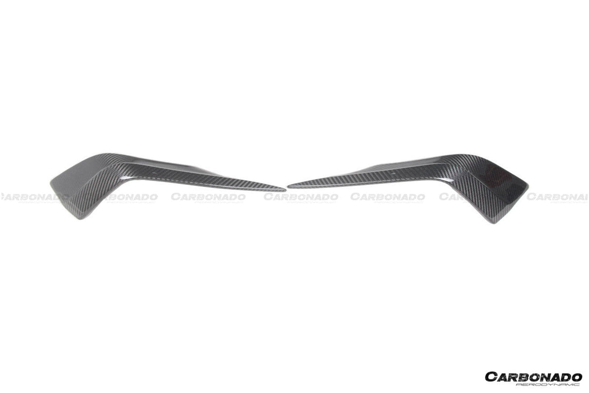 2020-2025 Maserati MC20 NVT Style Dry Carbon Fiber Front Lip Splitter