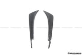 2020-UP Maserati MC20 MCPura SVD Style DRY Carbon Fiber Front Canards