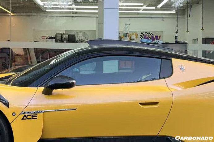 2020-UP Maserati MC20 MCPura SVD Style Dry Carbon Fiber Roof Scoop