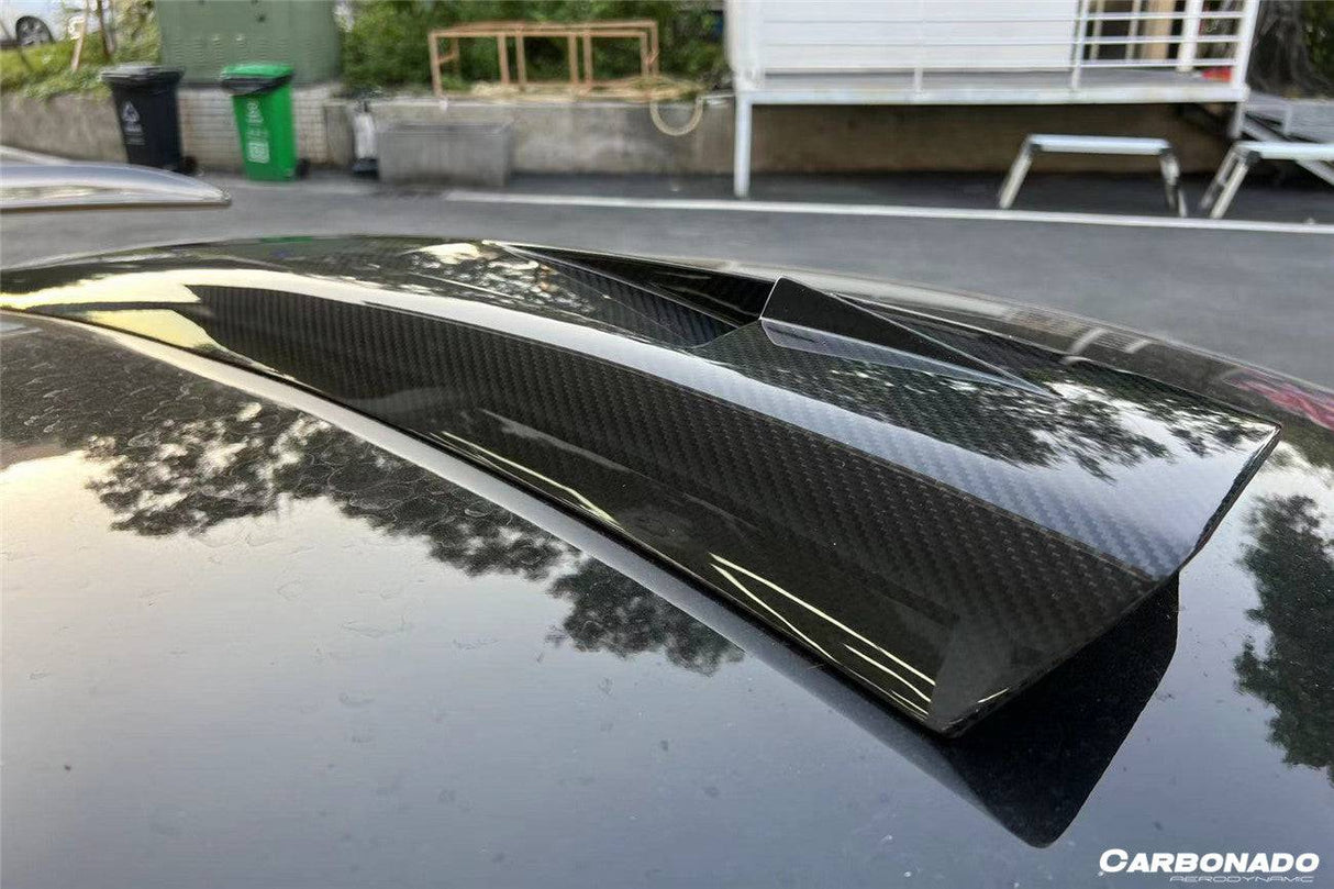 2020-UP Maserati MC20 MCPura SVD Style Dry Carbon Fiber Roof Scoop