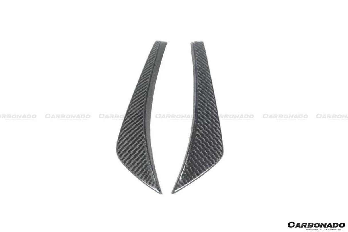 2020-UP Maserati MC20 MCPura SVD Style DRY Carbon Fiber Front Canards