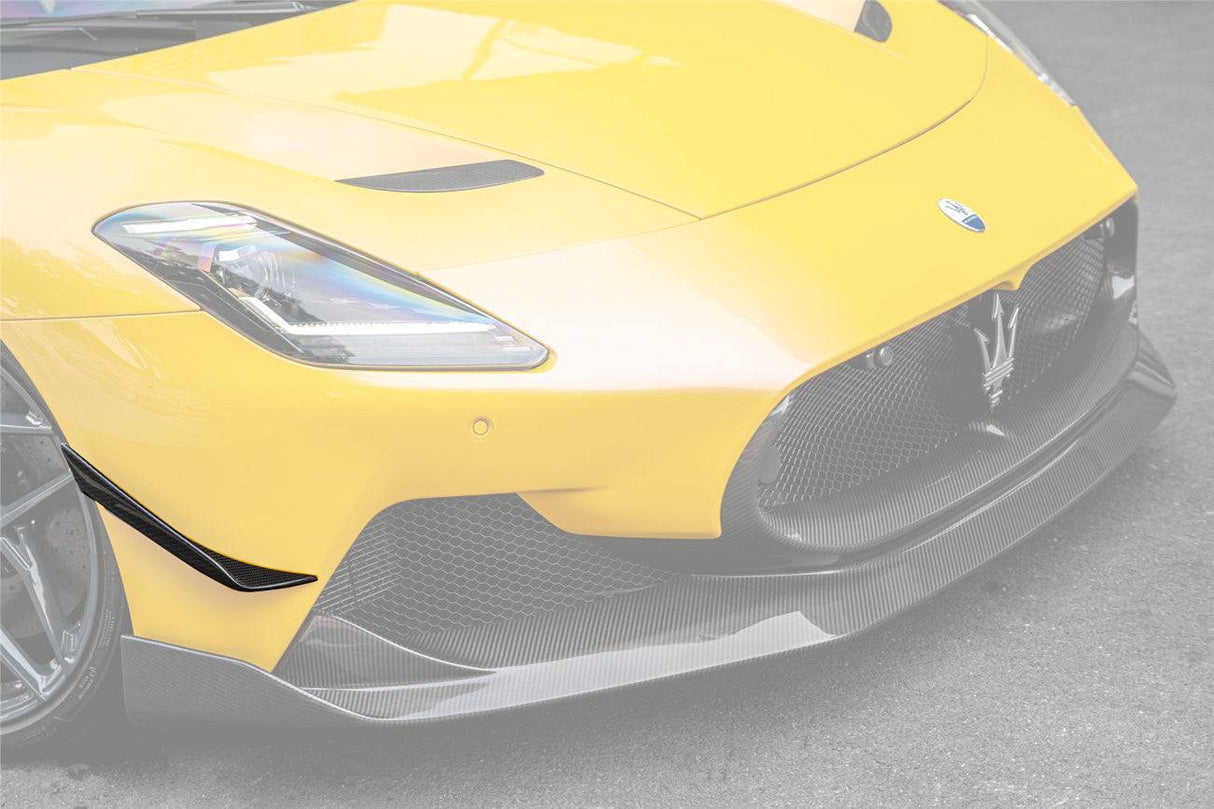 2020-UP Maserati MC20 MCPura SVD Style DRY Carbon Fiber Front Canards