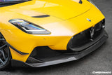 2020-UP Maserati MC20 MCPura SVD Style DRY Carbon Fiber Front Canards