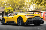 2020-UP Maserati MC20 MCPura SVD Style Dry Carbon Fiber GT Wing