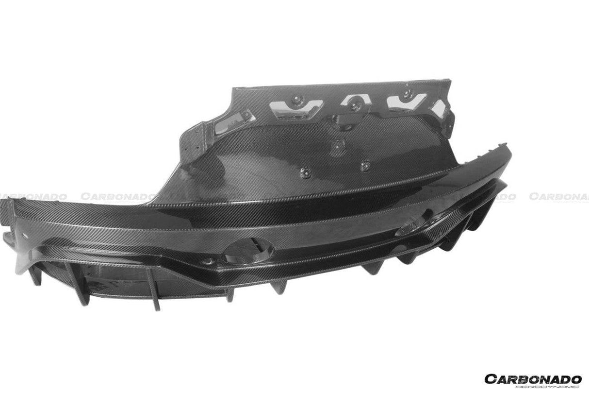2020-UP Maserati MC20 MCPura SVD Style DRY Carbon Fiber Rear Lip Diffuser