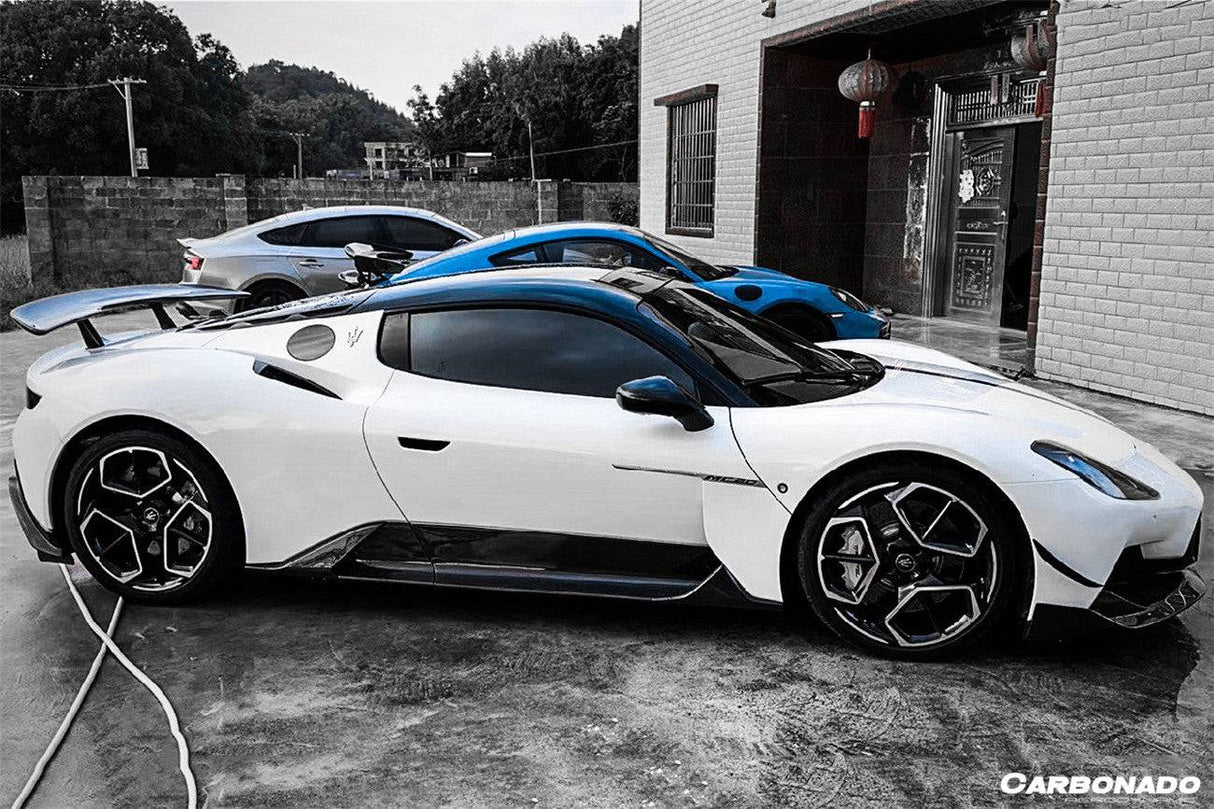 2020-UP Maserati MC20 MCPura SVD Style Dry Carbon Fiber GT Wing