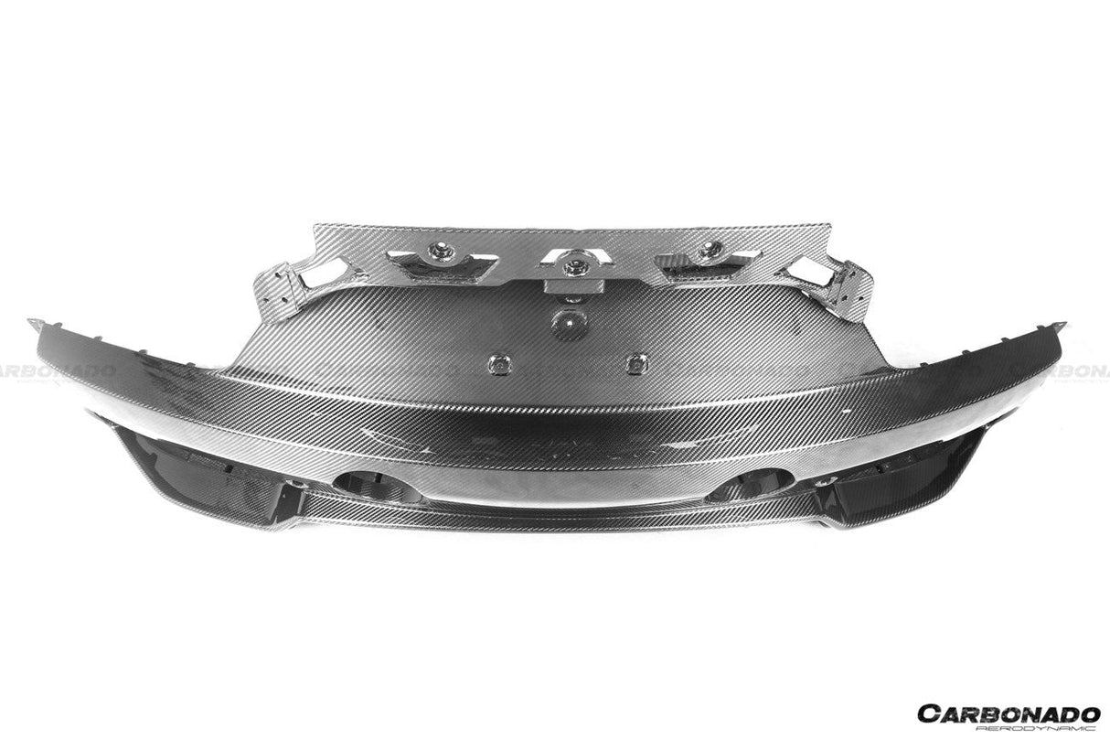2020-UP Maserati MC20 MCPura OEM Style DRY Carbon Fiber Rear Lip Diffuser