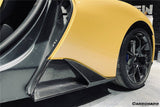 2020-UP Maserati Autoclave Carbon Fiber Side Skirts Carbonado (OE) Fits: MC20, MCPura