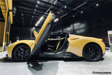 2020-UP Maserati Autoclave Carbon Fiber Side Skirts Carbonado (OE) Fits: MC20, MCPura