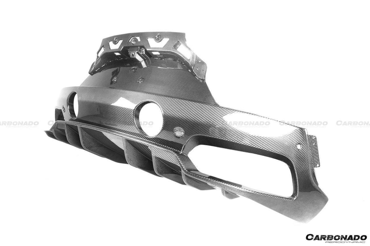 2020-UP Maserati MC20 MCPura OEM Style DRY Carbon Fiber Rear Lip Diffuser