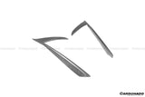 2020-UP Maserati MC20 MCPura Dry Carbon Fiber Quarter Panel Side Vent Scoops