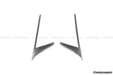 2020-UP Maserati MC20 MCPura Dry Carbon Fiber Quarter Panel Side Vent Scoops
