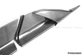 2020-UP Maserati Autoclave Carbon Fiber Side Skirts Carbonado (OE) Fits: MC20, MCPura