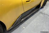 2020-UP Maserati Autoclave Carbon Fiber Side Skirts Carbonado (OE) Fits: MC20, MCPura