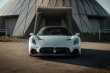 2020-2025 Maserati MC20 NVT Style Dry Carbon Fiber Front Lip Splitter