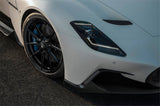 2020-2025 Maserati MC20 NVT Style Dry Carbon Fiber Front Lip Splitter